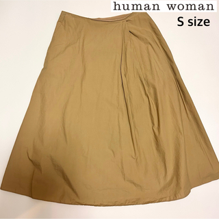 ヒューマンウーマン(HUMAN WOMAN)の【human woman】スカート S(ひざ丈スカート)