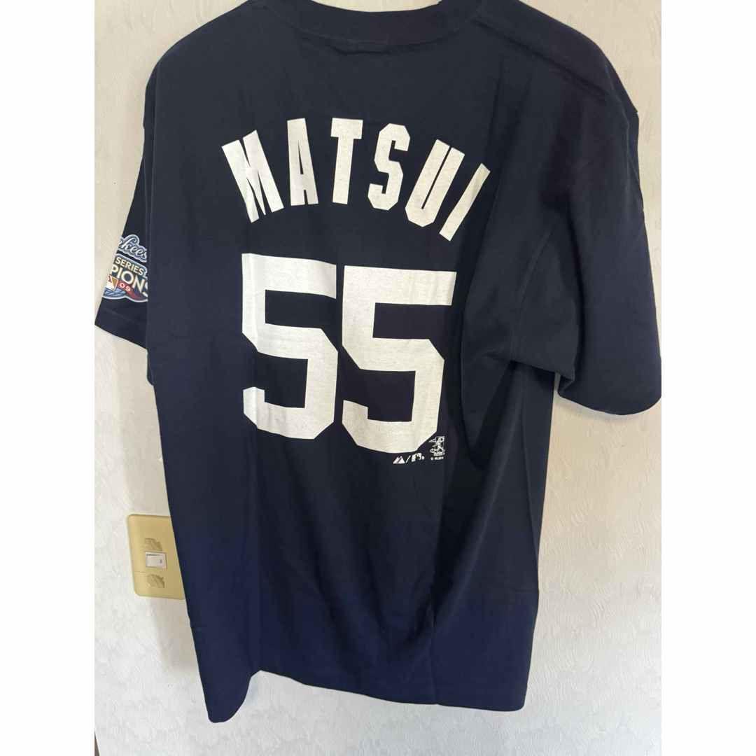 Majestic(マジェスティック)のヤンキース 松井 55  新品 タグ付きTシャツ マジェスティック チャンピオン メンズのトップス(Tシャツ/カットソー(半袖/袖なし))の商品写真