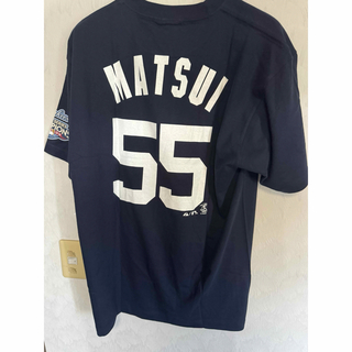 Majestic - ヤンキース 松井 55  新品 タグ付きTシャツ マジェスティック チャンピオン