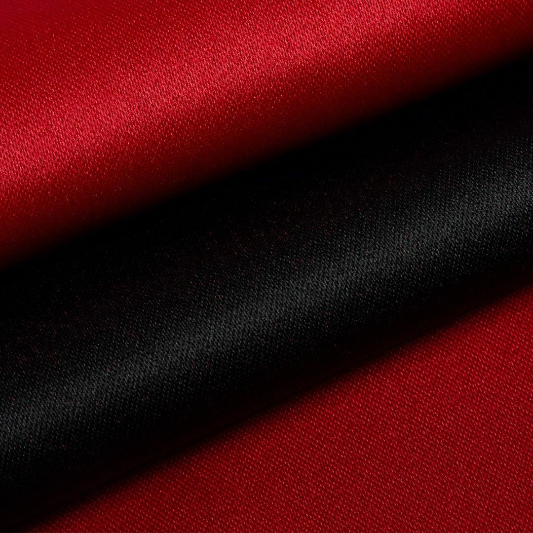 【色: レッド/ブラック】[KYOETSU] [キョウエツ] 帯 半幅帯 浴衣  レディースのファッション小物(その他)の商品写真