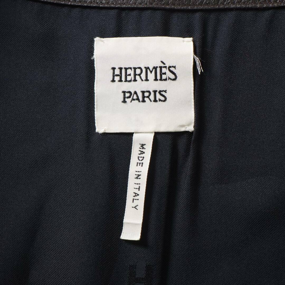 Hermes(エルメス)のエルメス  ディアスキン 38 ブラウン レディース その他アウター レディースのジャケット/アウター(その他)の商品写真