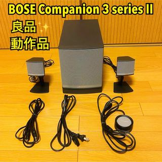ボーズ(BOSE)の【良品】BOSE Companion3 seriesⅡコンパニオン3スピーカー(スピーカー)