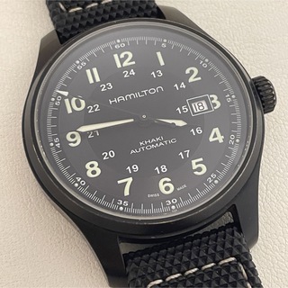 ハミルトン(Hamilton)のHAMILTON♦︎ハミルトン カーキ チタニウム自動巻き腕時計H705750(腕時計(アナログ))
