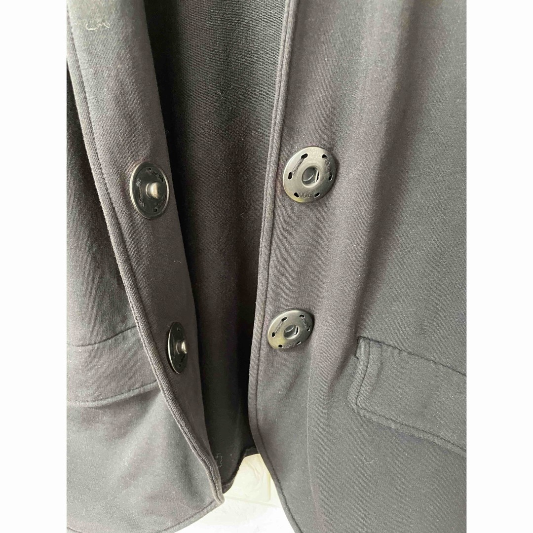 SLY(スライ)のSLY ブラック 薄手ジャケット コットン素材 サイズ1 レディースのジャケット/アウター(テーラードジャケット)の商品写真