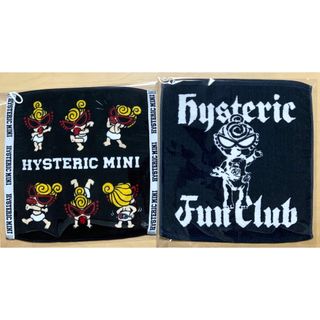 ヒステリックミニ(HYSTERIC MINI)のヒスミニ☆正規品☆新品☆ハンドタオル☆2枚セット☆ヒステリックミニ☆77(その他)