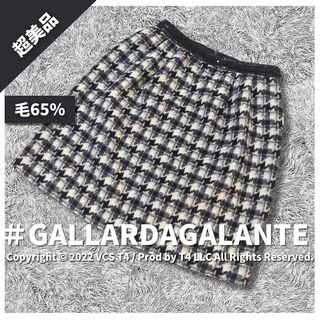 GALLARDA GALANTE - 【超美品】ガリャルダガランテ ひざ丈スカート M相当　チェック柄 ✓2811