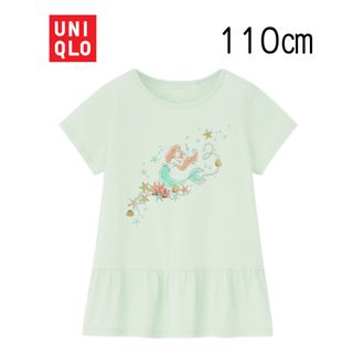 ユニクロ(UNIQLO)の【新品未使用】ユニクロ ディズニー グラフィックTシャツ (半袖) 110(Tシャツ/カットソー)