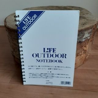 ★銀座伊藤屋　防水メモ　L!FE OUTDOOR NOTEBOOK 78ページ(ノート/メモ帳/ふせん)