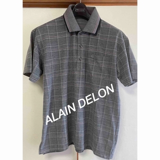 ❤️ALAIN DELON チェックポロシャツ❤️(ポロシャツ)