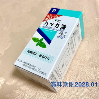 ケンエイセイヤク(KENEI)の健栄製薬 ハッカ油P 20mL 1本 未開封 ハッカオイル 精油 虫よけ お風呂(エッセンシャルオイル（精油）)