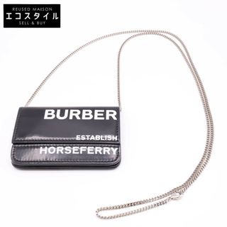 バーバリー(BURBERRY)のバーバリー 【美品】ホースフェリー チェーン パスケース /(名刺入れ/定期入れ)