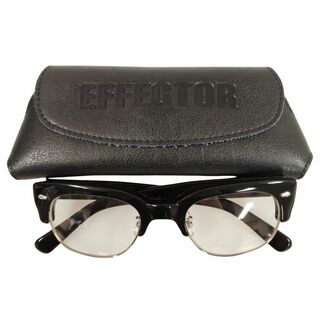 EFFECTOR - EFFECTOR エフェクター EVEN イーブン 眼鏡 メガネ ブラック 正規品 / 34348