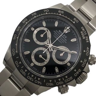 ロレックス(ROLEX)の　ロレックス ROLEX コスモグラフ・デイトナ ランダムシリアル 116500LN ブラック文字盤 SS 自動巻き メンズ 腕時計(その他)