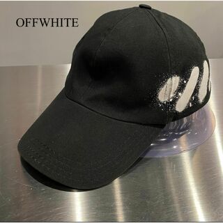 『OFFWHITE』オフホワイト (U) ペンキプリントキャップ