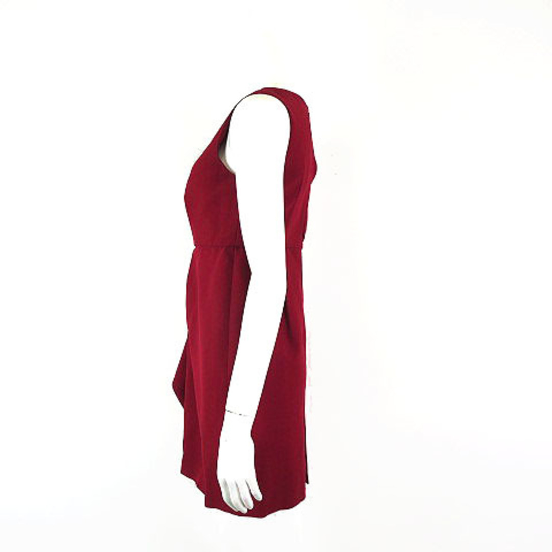 ダイアグラム グレースコンチネンタル ワンピース ドレス ノースリーブ XS 赤 レディースのワンピース(ひざ丈ワンピース)の商品写真