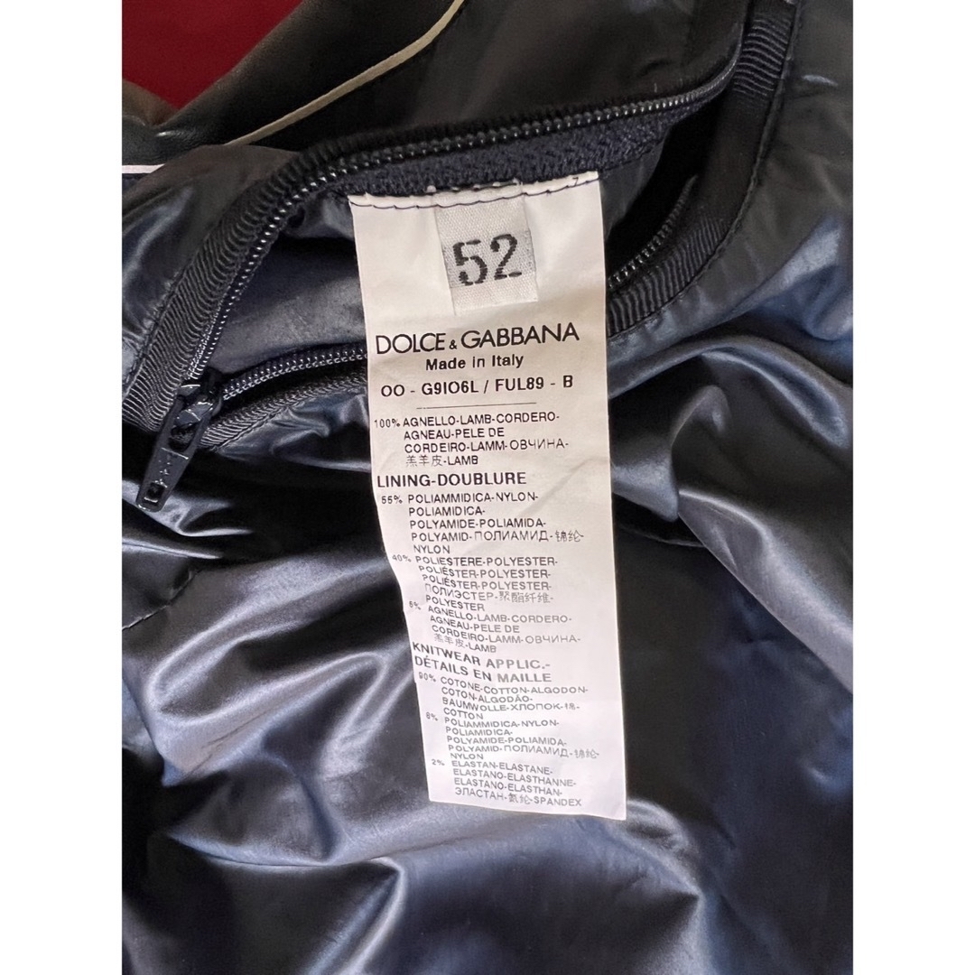 DOLCE&GABBANA(ドルチェアンドガッバーナ)のドルチェアンドガッバーナ　ジャケット　サイズ52 メンズのジャケット/アウター(ブルゾン)の商品写真