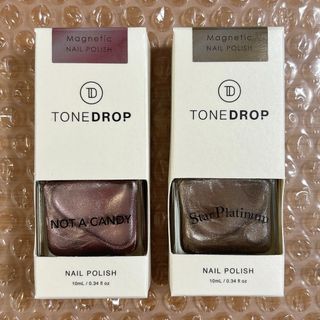 【新品・未開封】TONE DROP ネイルポリッシュ 2本セット