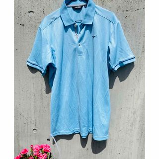 ミズノ(MIZUNO)のメンズ 大きい服　ミズノ　MIZUNO 半袖　ポロシャツ　トップス　2XL(Tシャツ/カットソー(半袖/袖なし))