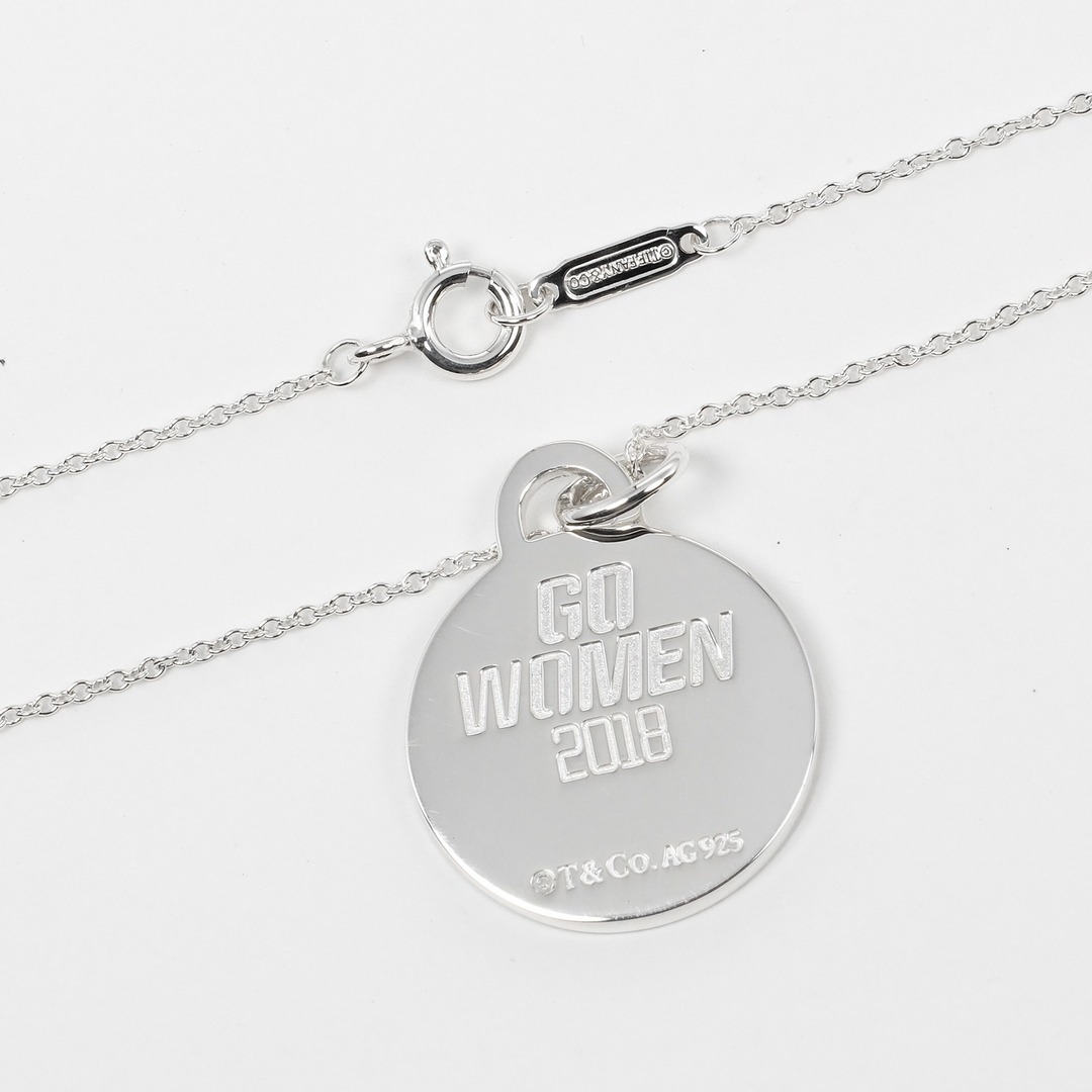 Tiffany & Co.(ティファニー)の【TIFFANY&Co.】ティファニー GO WOMEN 2018 シルバー925 約6g レディース ネックレス レディースのアクセサリー(ネックレス)の商品写真