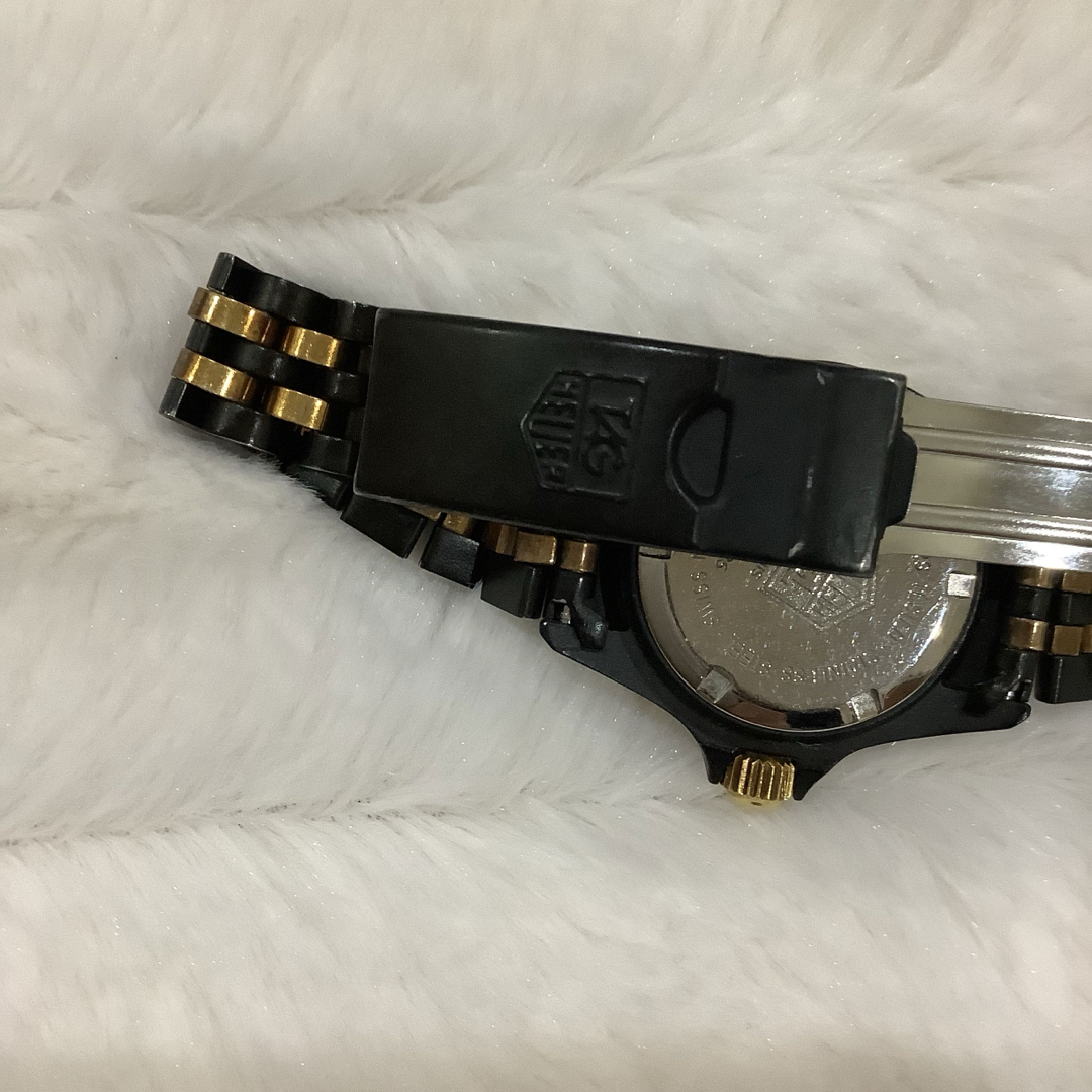 TAG Heuer(タグホイヤー)のタグホイヤー　腕時計　レディース　稼働品　ヴィンテージ　ブラック レディースのファッション小物(腕時計)の商品写真