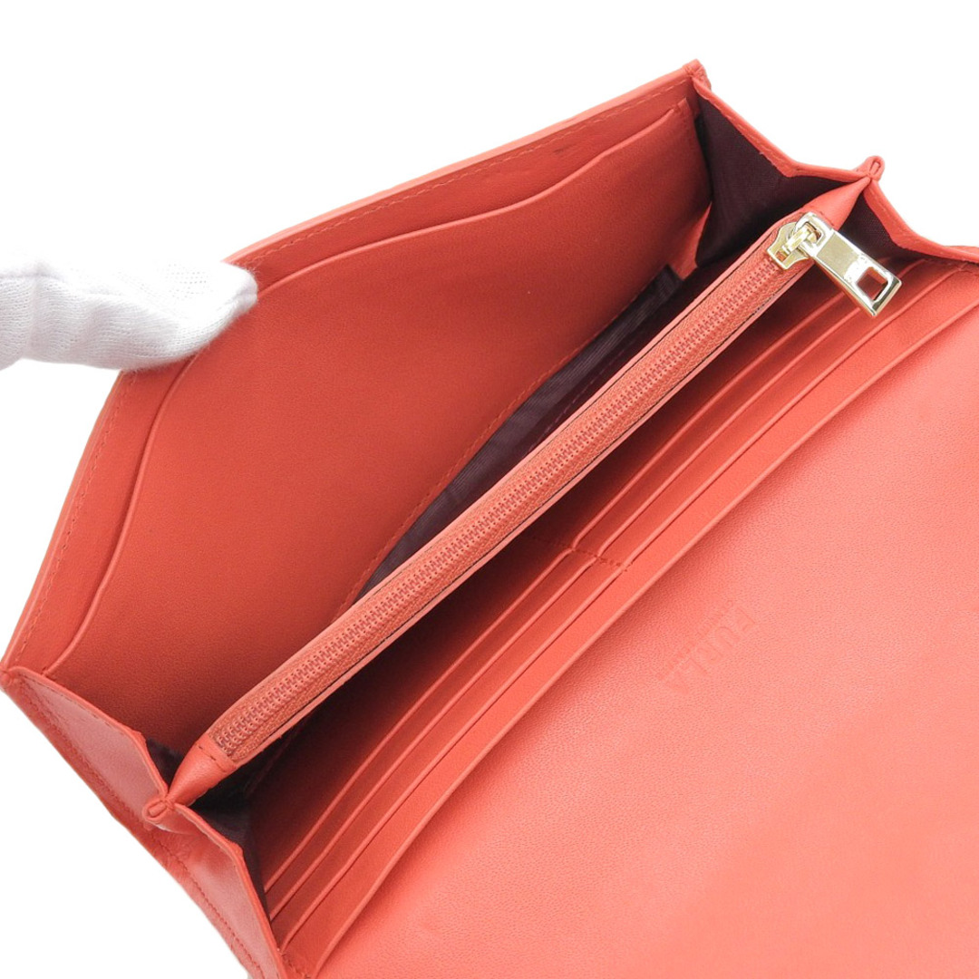 本物保証】 布袋付 超美品 フルラ FURLA バイフォールド 本物保証】 布袋付 超美品 フルラ FURLA バイフォールド