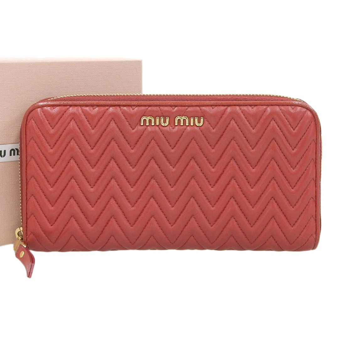 MIU MIU - 【本物保証】 箱付 ミュウミュウ MIUMIU マテラッセ MIU MIU - 【本物保証】 箱付 ミュウミュウ MIUMIU マテラッセ