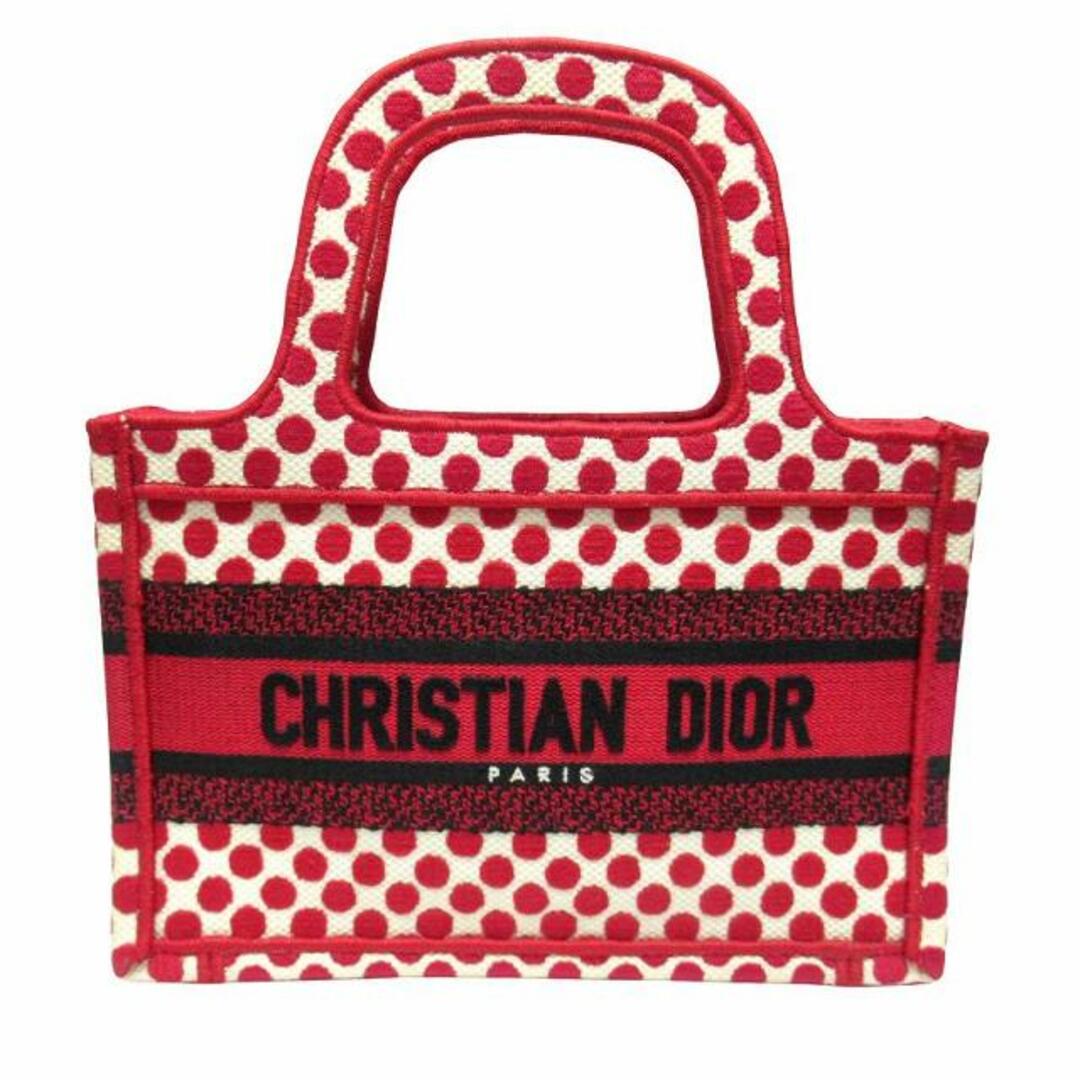 Christian Dior(クリスチャンディオール)のクリスチャンディオール Dior ブック トート ミニ バッグ ハンドバッグ▽５ レディースのバッグ(トートバッグ)の商品写真