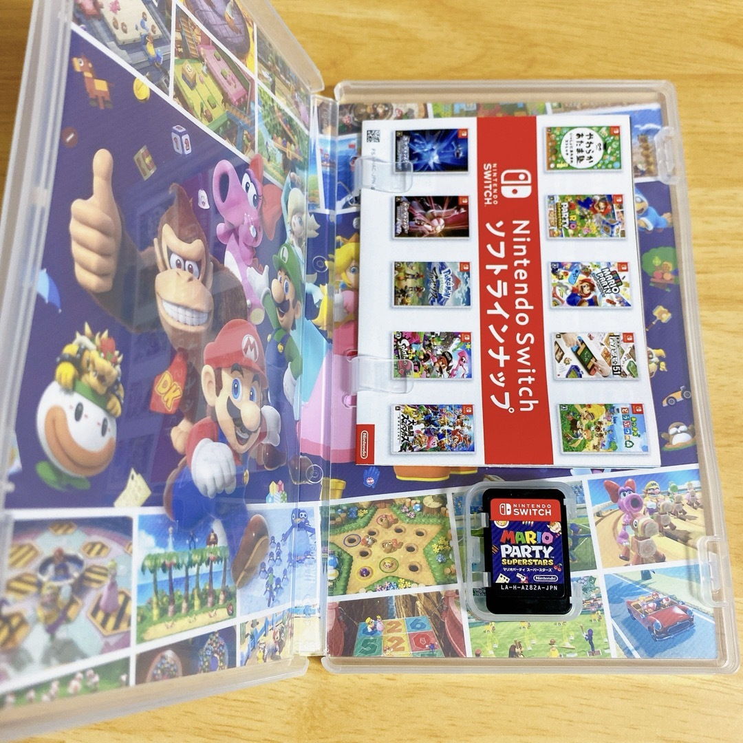 Nintendo Switch(ニンテンドースイッチ)のマリオパーティ スーパースターズ エンタメ/ホビーのゲームソフト/ゲーム機本体(家庭用ゲームソフト)の商品写真