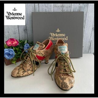 Vivienne Westwood - 【新品】ヴィヴィアンVivienne ヒール　シューズ　パイソン柄　25.0cm