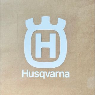 Husqvarna ハスクバーナ  カッティングステッカー◆白マット◆(その他)