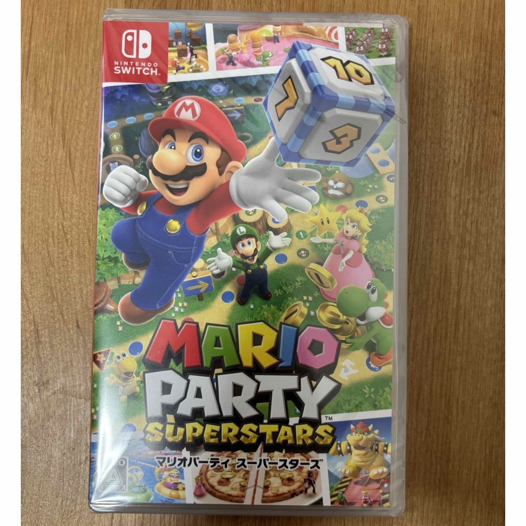 Nintendo Switch(ニンテンドースイッチ)のマリオ パーティ スーパースターズ スイッチ ソフト 新品 エンタメ/ホビーのゲームソフト/ゲーム機本体(家庭用ゲームソフト)の商品写真