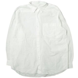 コモリ(COMOLI)のCOMOLI コモリ 日本製 コモリシャツ 14S-02001 2 WHITE 長袖 トップス【中古】【COMOLI】(シャツ)