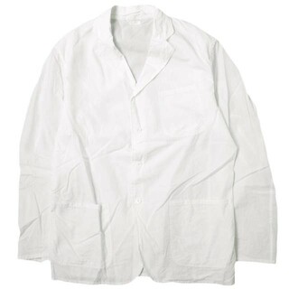 コモリ(COMOLI)のCOMOLI コモリ 日本製 SHIRTS JACKET シャツジャケット 14S-01002 3 WHITE テーラード アウター【中古】【COMOLI】(テーラードジャケット)