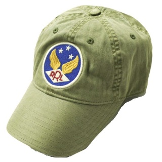 RRL ダブルアールエル TRUCK CAP ウィングドロゴ6パネルキャップ 782732202001 ONE SIZE Faded Green Double RL スナップバック ベースボール 帽子【中古】【RRL】