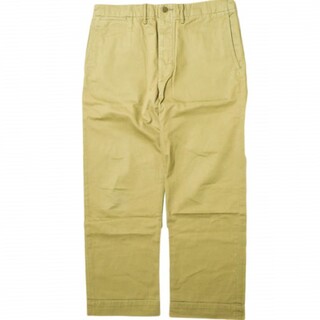 ダブルアールエル(RRL)のRRL ダブルアールエル Cotton Field Chino Pants フィールドチノパンツ 782725964001 32 British Khaki Double RL ボトムス【中古】【RRL】(チノパン)