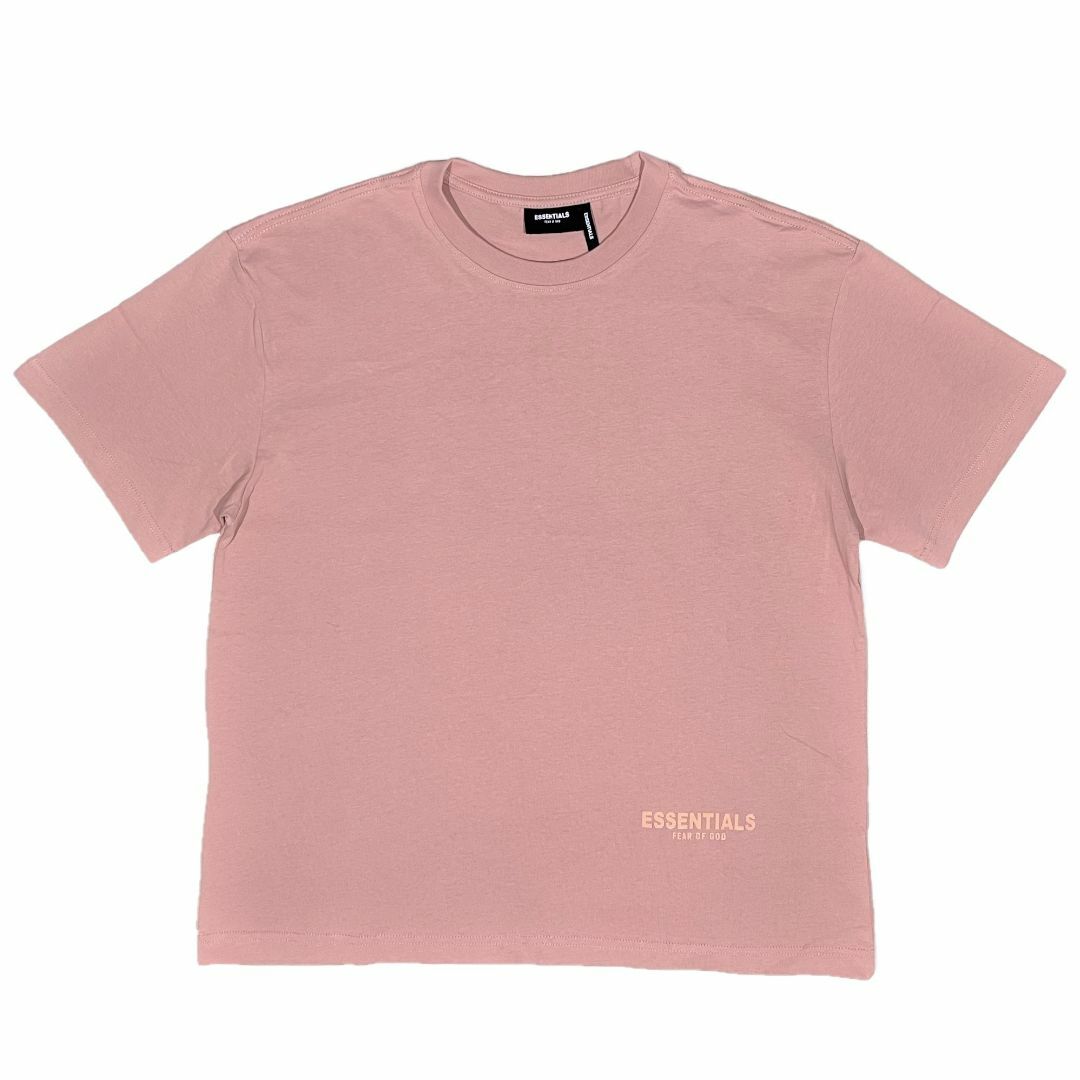 FEAR OF GOD(フィアオブゴッド)のFOG エッセンシャルズ リフレクター 半袖 Tシャツ ピンク M メンズのトップス(Tシャツ/カットソー(半袖/袖なし))の商品写真