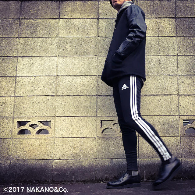 adidas パンツ　海外限定　スキニージャージ