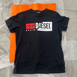 DIESEL - ディーゼル　DIESEL　Tシャツ　半袖　半袖Tシャツ　丸首　ブラック　黒