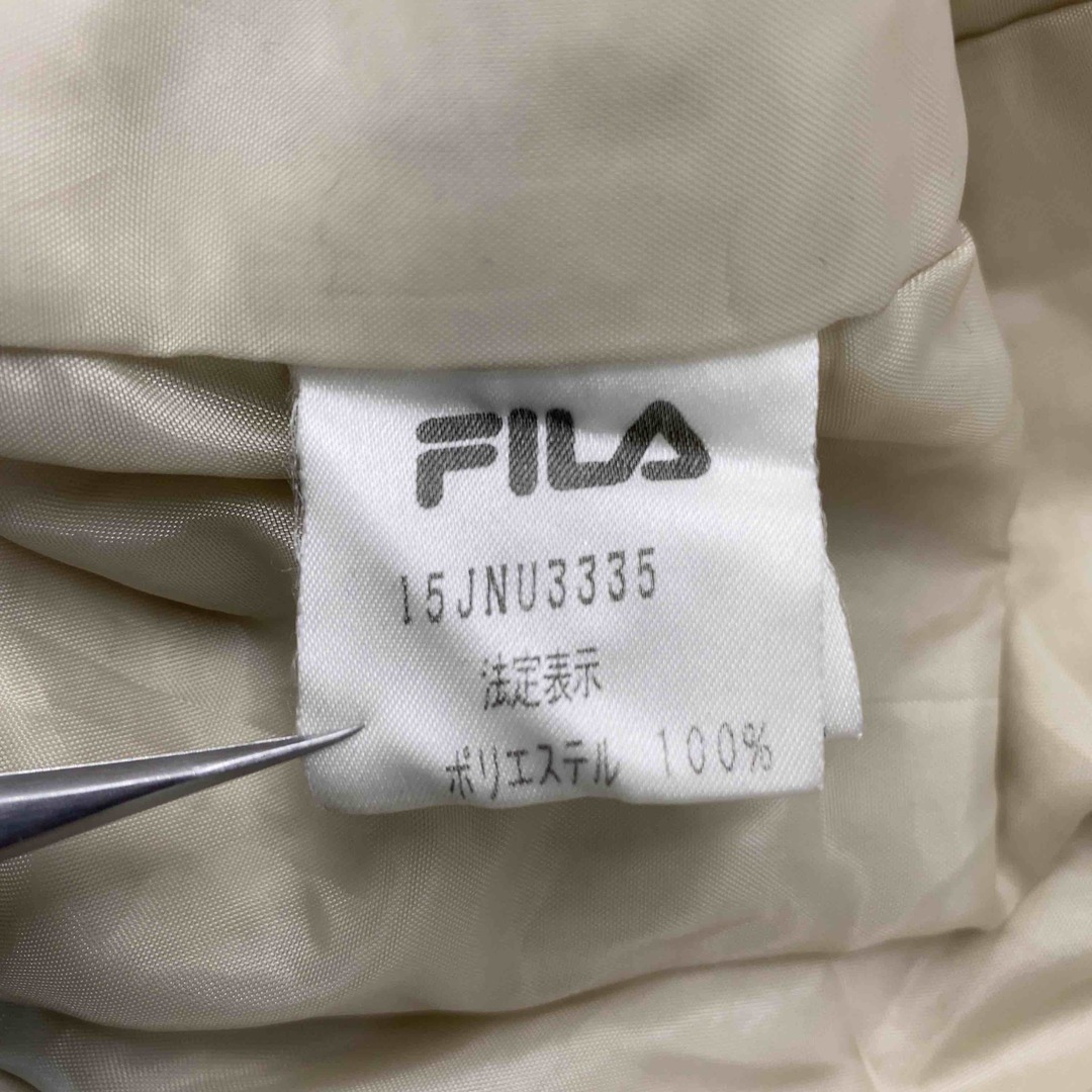 FILA(フィラ)のFILA フィラ メンズ ナイロンジャケット　ベージュ レディースのジャケット/アウター(ナイロンジャケット)の商品写真