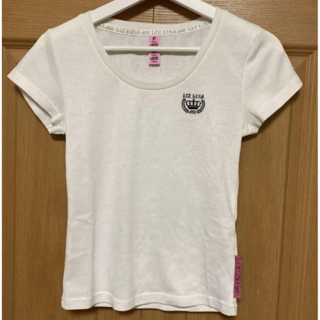 LIZ LISA doll(リズリサドール)のリズリサドール　Tシャツ レディースのトップス(Tシャツ(半袖/袖なし))の商品写真