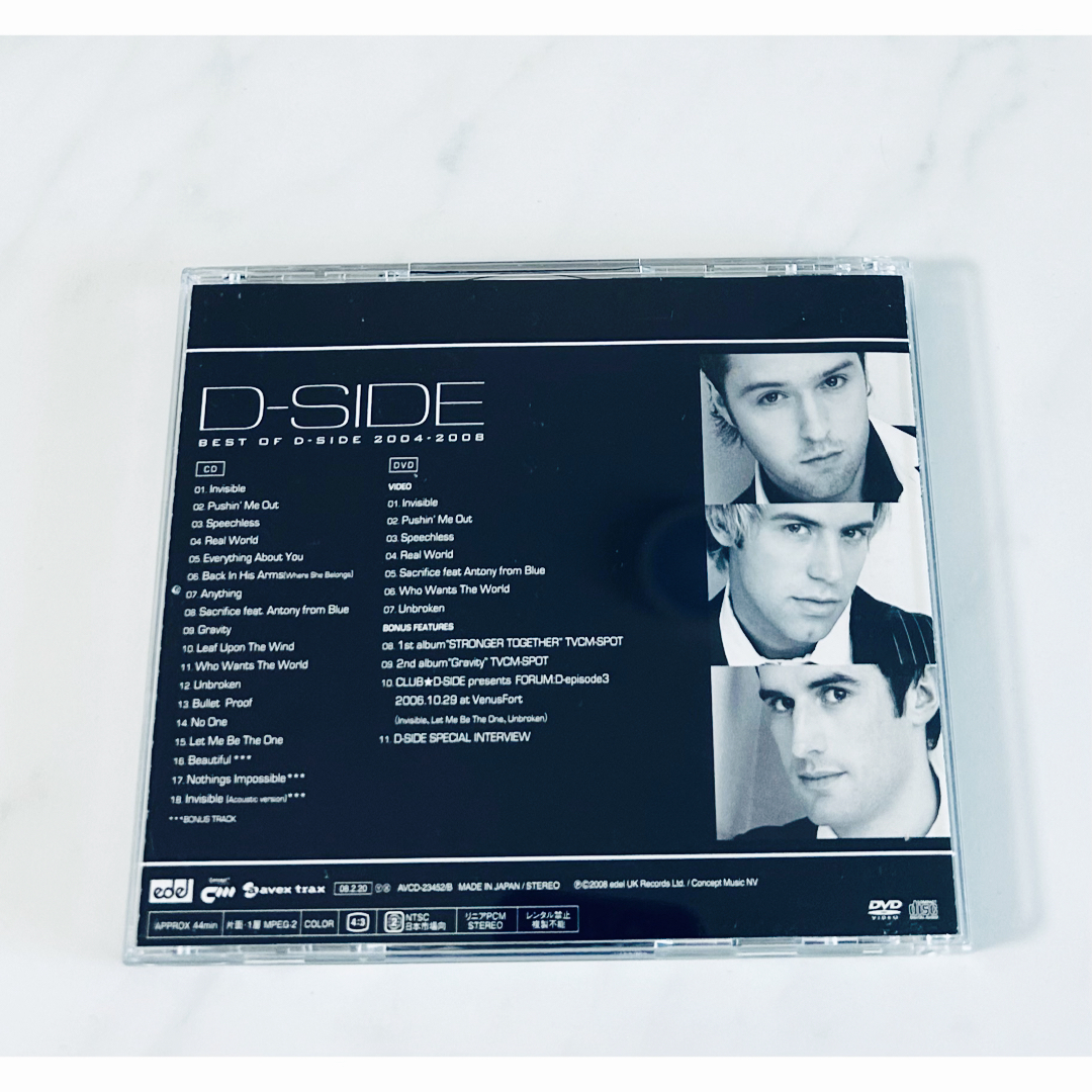 D-SIDE / BEST OF D-SIDE 2004-2008 エンタメ/ホビーのCD(ポップス/ロック(洋楽))の商品写真