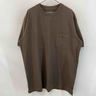 SHIPS any シップスエニィ メンズ Tシャツ（半袖）ブラウン(Tシャツ/カットソー(半袖/袖なし))