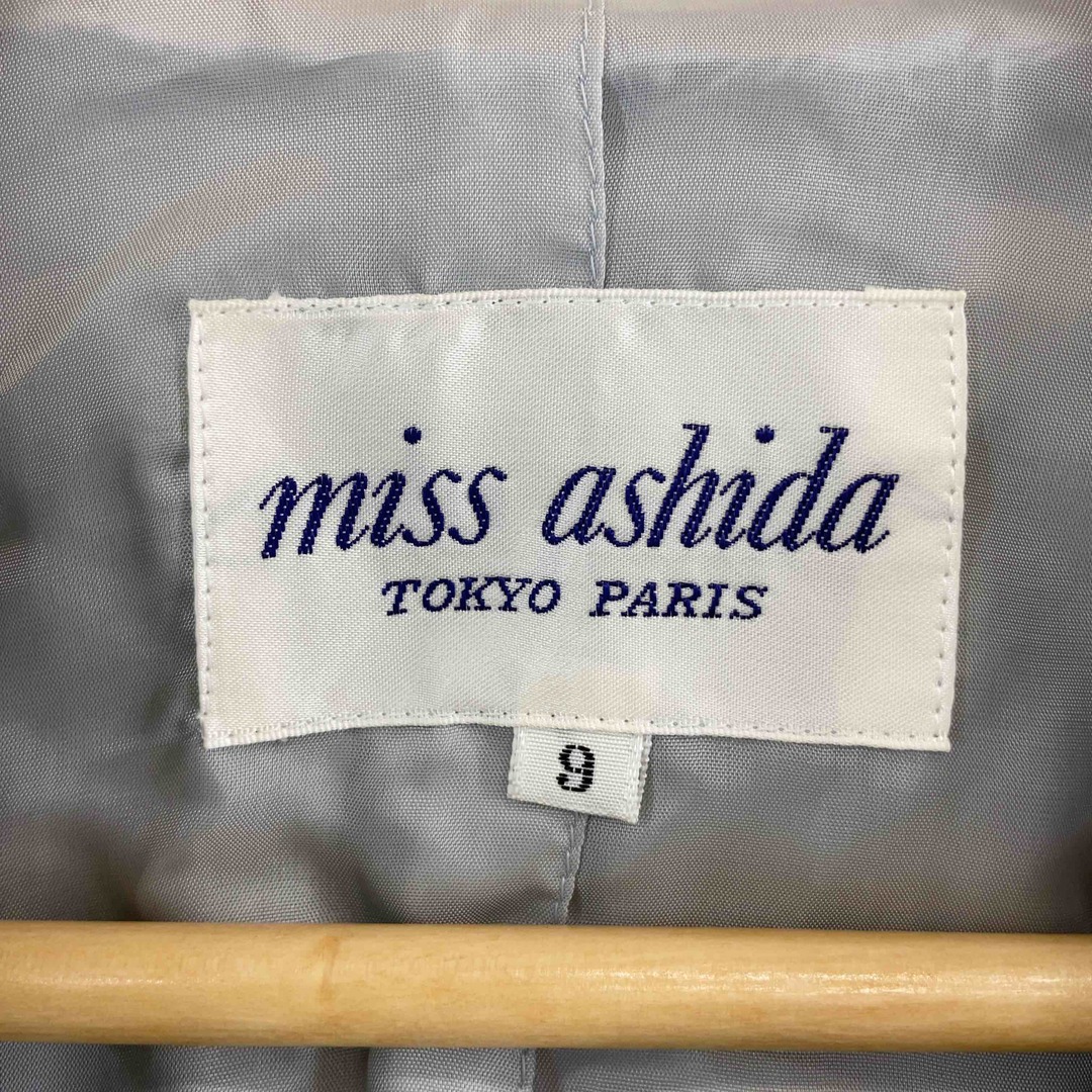 jun ashida(ジュンアシダ)のmiss ashida ミスアシダ レディース テーラードジャケット セーラーカラー グレー レディースのジャケット/アウター(テーラードジャケット)の商品写真