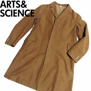 アーツアンドサイエンス(ARTS&SCIENCE)のARTS&SCIENCE アーツ&サイエンス モールスキン チェスターコート　(チェスターコート)