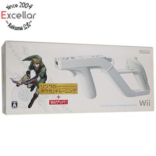ウィー(Wii)のリンクのボウガントレーニング+Wiiザッパー　Wii　外箱いたみ(家庭用ゲームソフト)