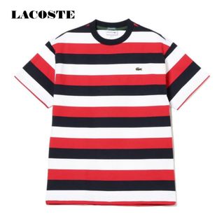 ラコステ(LACOSTE)の未使用紙タグ付きLACOSTE for BEAMS / 別注 ボーダー Tシャツ(Tシャツ/カットソー(半袖/袖なし))