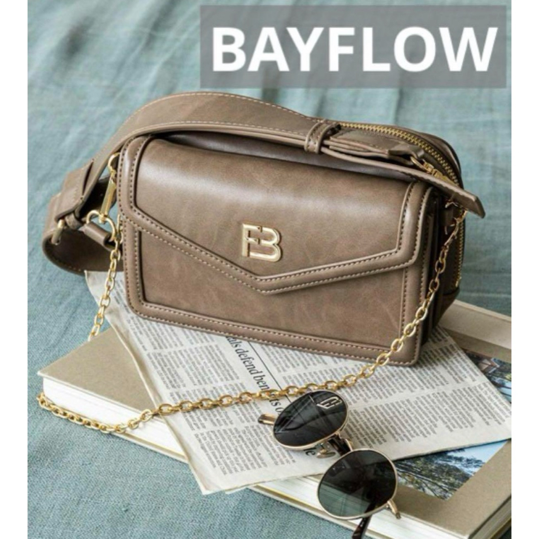 BAYFLOW(ベイフロー)の最終値下げ！美品　BAYFLOW 2wayショルダーバッグ レディースのバッグ(ショルダーバッグ)の商品写真