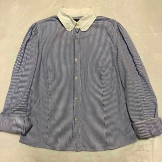 ポロラルフローレン(POLO RALPH LAUREN)の【ラルフローレン】サイズM ストライプ柄 ポロジーンズカンパニー シャツブラウス(シャツ/ブラウス(長袖/七分))