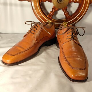 【極美品】スペイン製　ＥＳＰＯＩＲ　高級ビジネスシューズ　正規品　本革　高級革靴(ドレス/ビジネス)