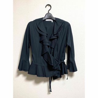 サンローラン(Saint Laurent)の美品 Yves Saint Laurent サンローラン  ブラウス シャツ(シャツ/ブラウス(長袖/七分))